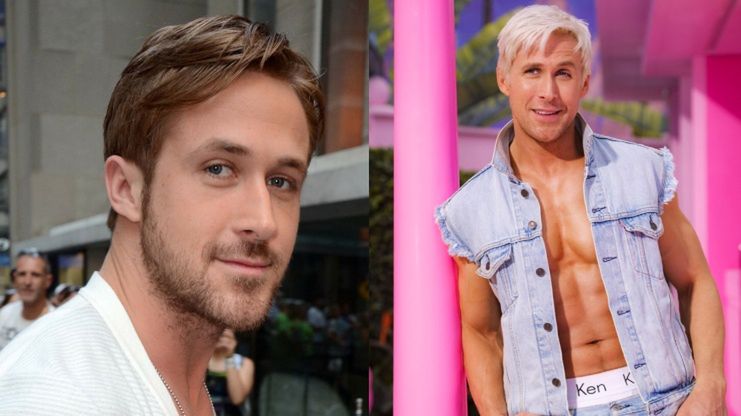 Ryan Gosling jako filmowy Ken uwodzi platynowym blondem i opaloną klatą