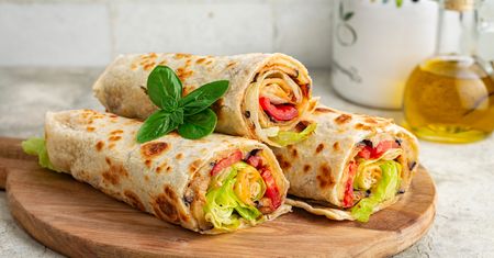 Sycące burrito, które bije na głowę klasyczną wersję. Nie ma w nim ani grama mięsa