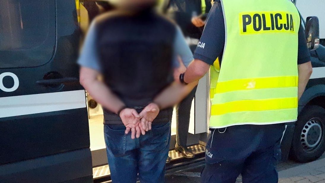 Kierowca litewskiej ciężarówki został zatrzymany