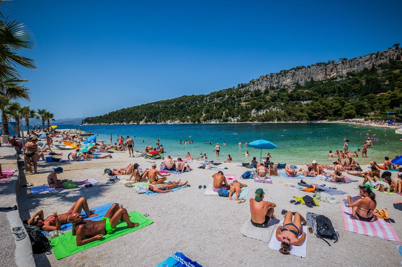 Be careful while swimming in the Adriatic.