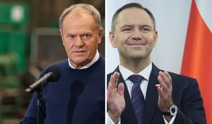 Tusk odpowiada Nawrockiemu ws. sędziów. Mówi o "żarcie" prezydenta