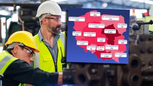 Mapa zwolnień grupowych w 2025 r. Rekordowo, ale zdecydowanie mniej niż zapowiadano