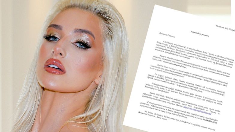 Caroline Derpienski odpowiada na krytykę oświadczenia