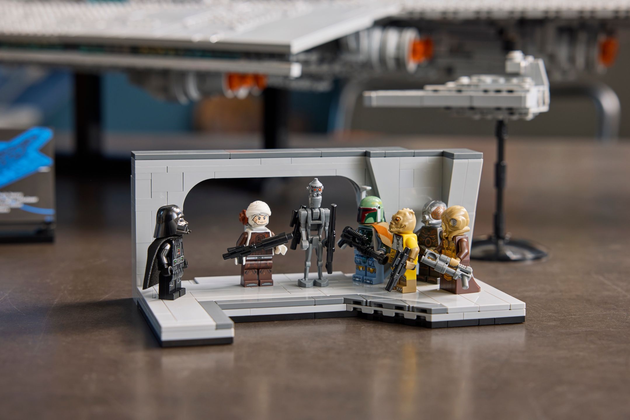 W zestawie znalazło się siedem minifigurek