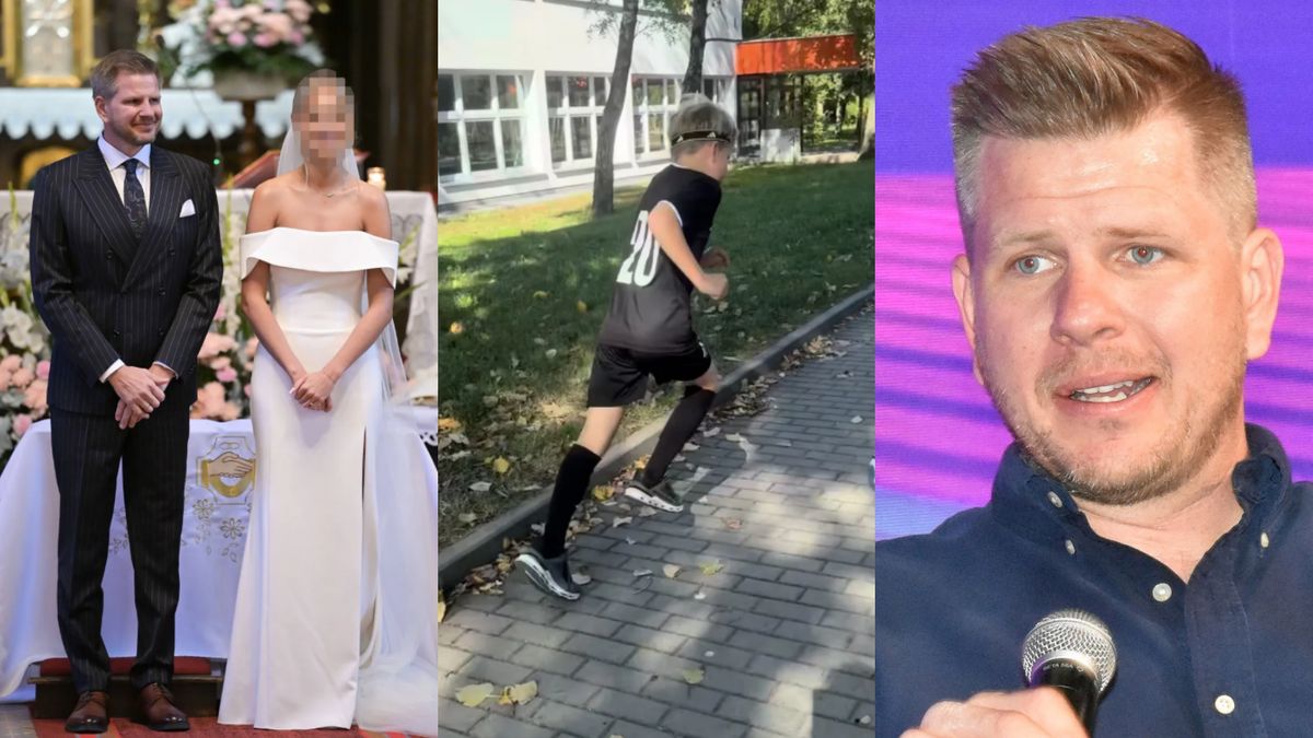 Filip Chajzer komentuje nieobecność syna na swoim ślubie