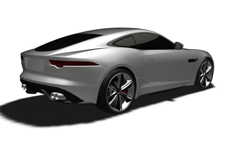 Jaguar F-Type Coupé - zdjęcia patentowe