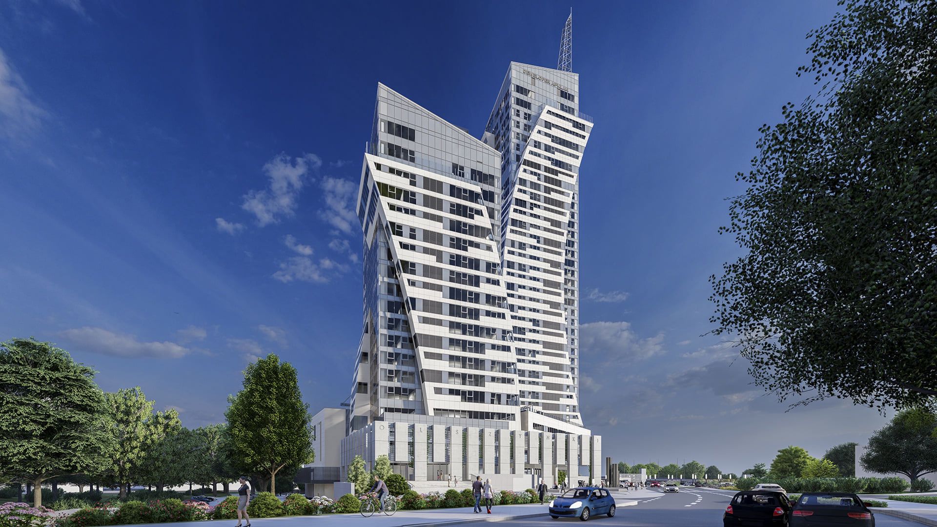 Olszynki Park - nowa inwestycja APK Development (wizualizacja)