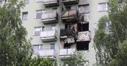 Pożar w bloku w Rzeszowie. Poszkodowani lokatorzy czekają na pomoc