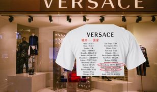 Versace przeprasza Chińczyków za kontrowersyjne koszulki