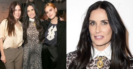 55-letnia Demi Moore pozuje z córkami