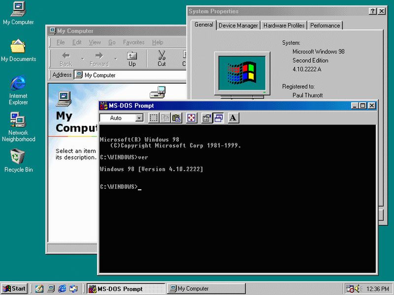 20 lat Windows 98