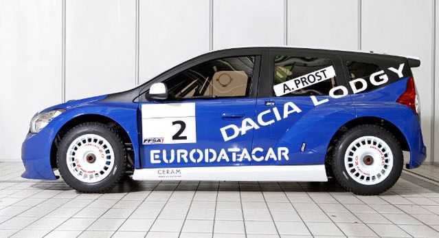 Dacia Lodgy Glace: wyścigowa zapowiedź