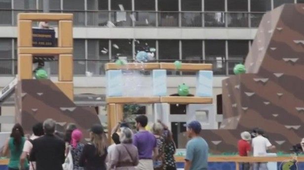 Angry Birds - promocja przenosi grę do rzeczywistości 1