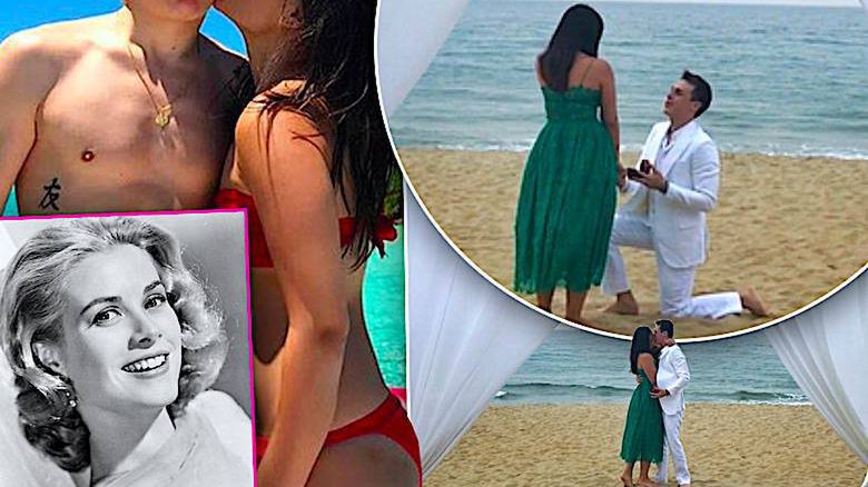 grace Kelly wnuk zaręczyny