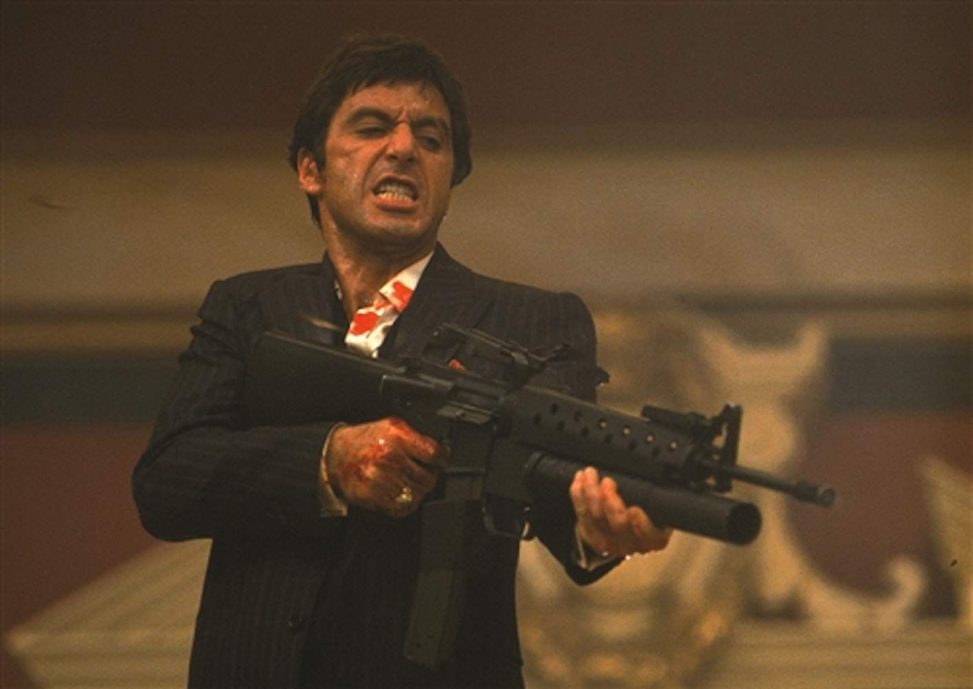 Al Pacino jako Tony Montana w "Człowieku z blizną"