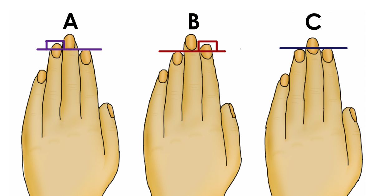 Długość palców lewej dłoni może zdradzić pewne cechy Twojej osobowości