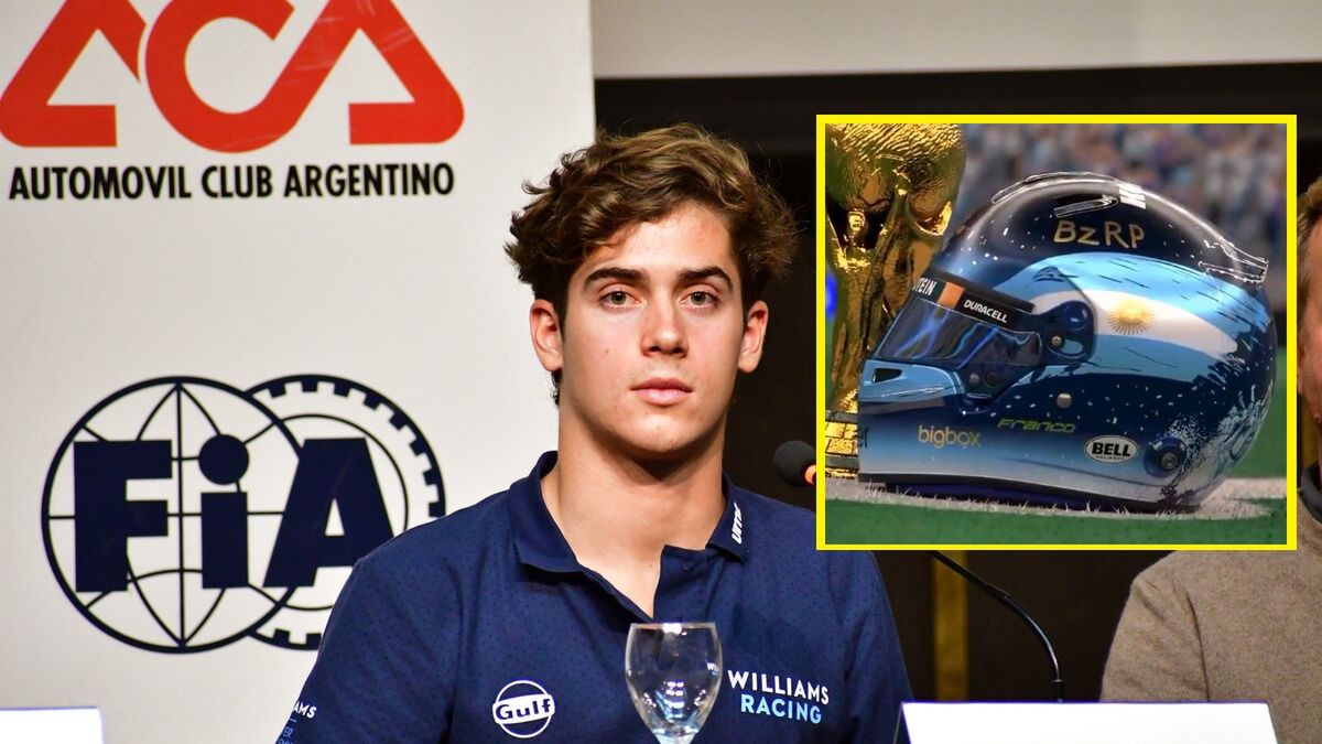 Franco Colapinto przygotował specjalny kask na wyścig w Katarze