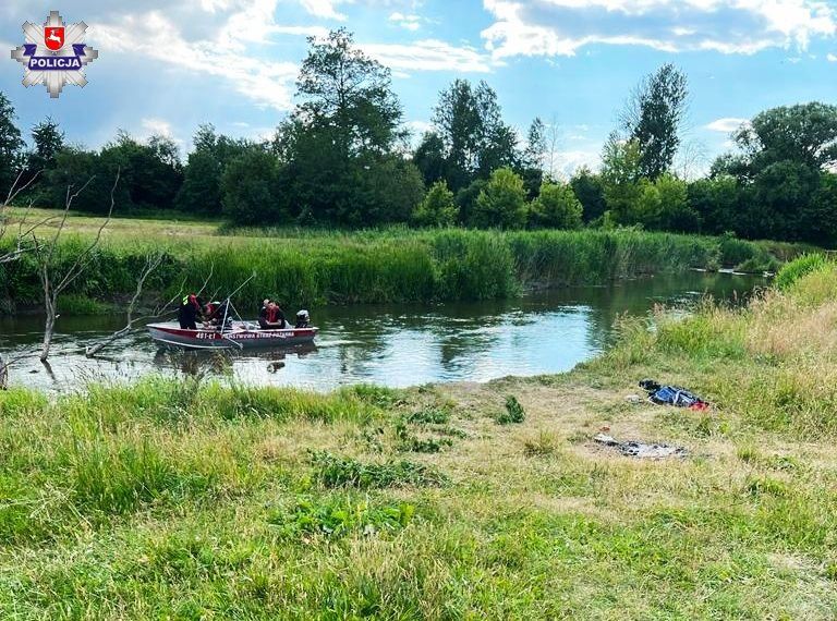 Akcja poszukiwawcza na rzece Wieprz