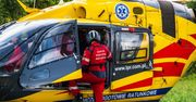 Tragiczny wypadek. Nie żyje rowerzysta, na miejscu lądował śmigłowiec LPR