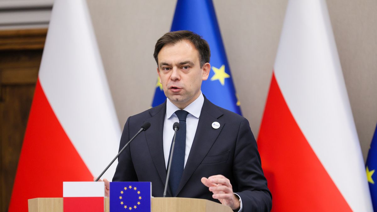 Minister finansów Andrzej Domański