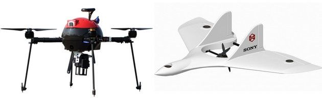 Aerosense drony