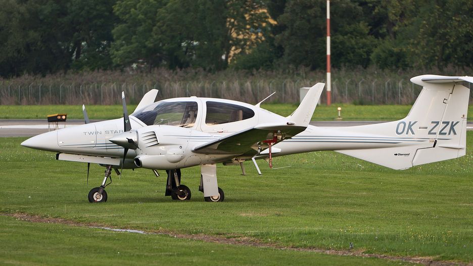 W wypadku uczesniczyła mała dwuosobowa maszyna Diamond DA42 Twin Star