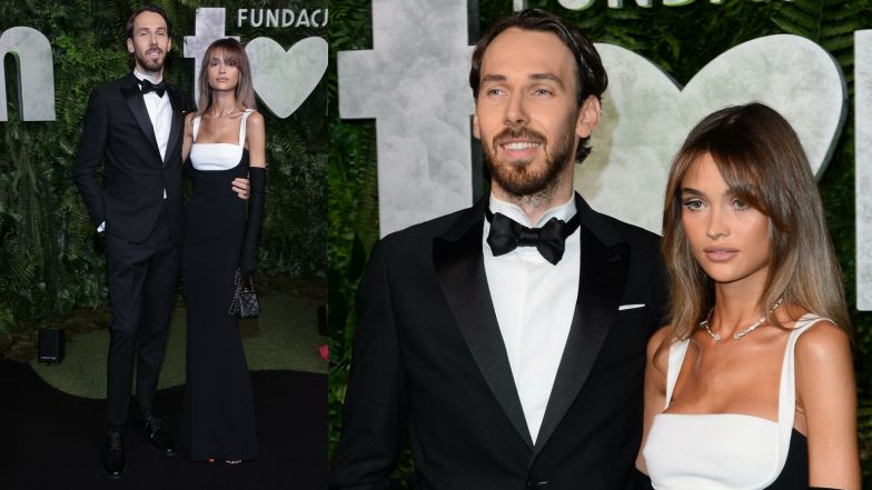 Alex Przetakiewicz z ukochaną na Balu Fundacji TVN