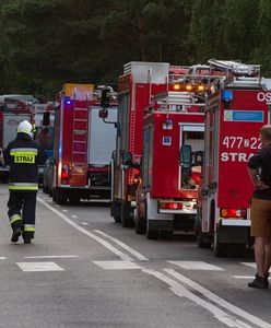 Andrychów. Pożar w zakładach producenta przyczep "Zasław"