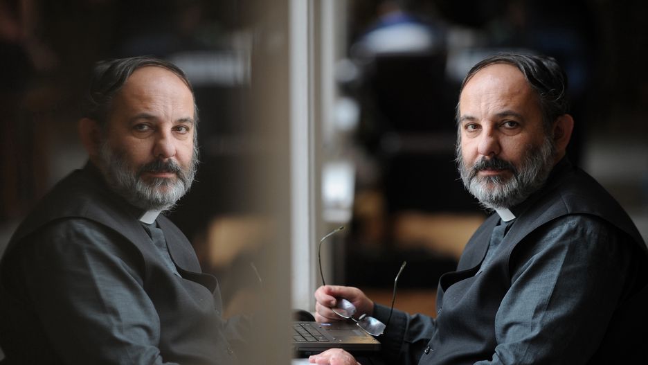 Ksiadz Tadeusz Isakowicz Zaleski. 