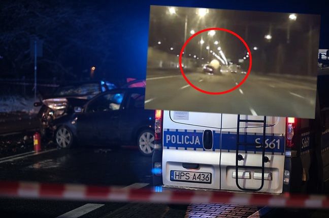 Warszawa. Wypadek na S8. Potężne zderzenie 