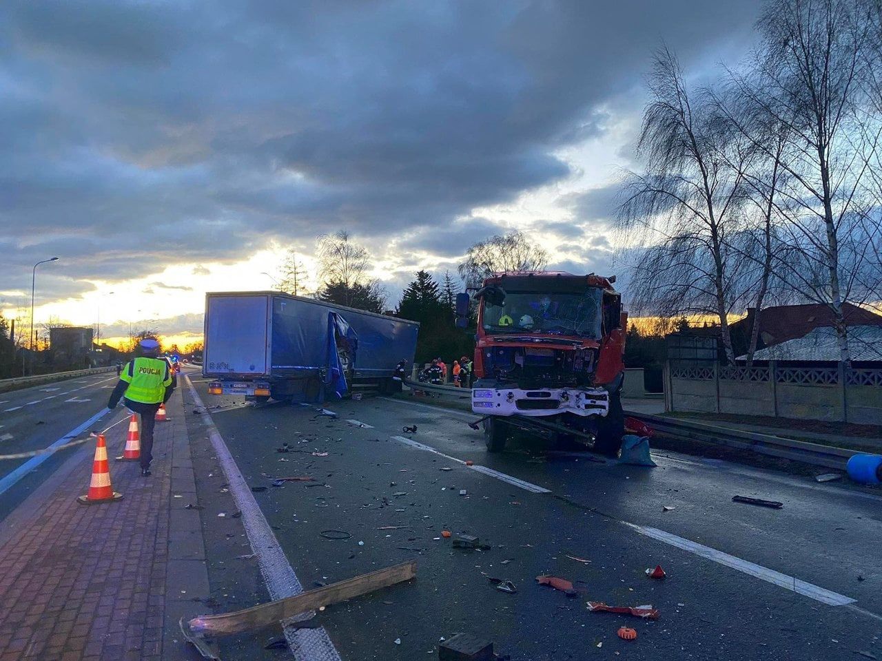 Tragiczny wypadek. Zginęli strażacy