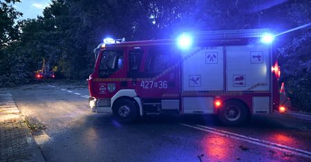 Burze nad Podkarpaciem. Ewakuowano pacjentów ze szpitala w Dębicy
