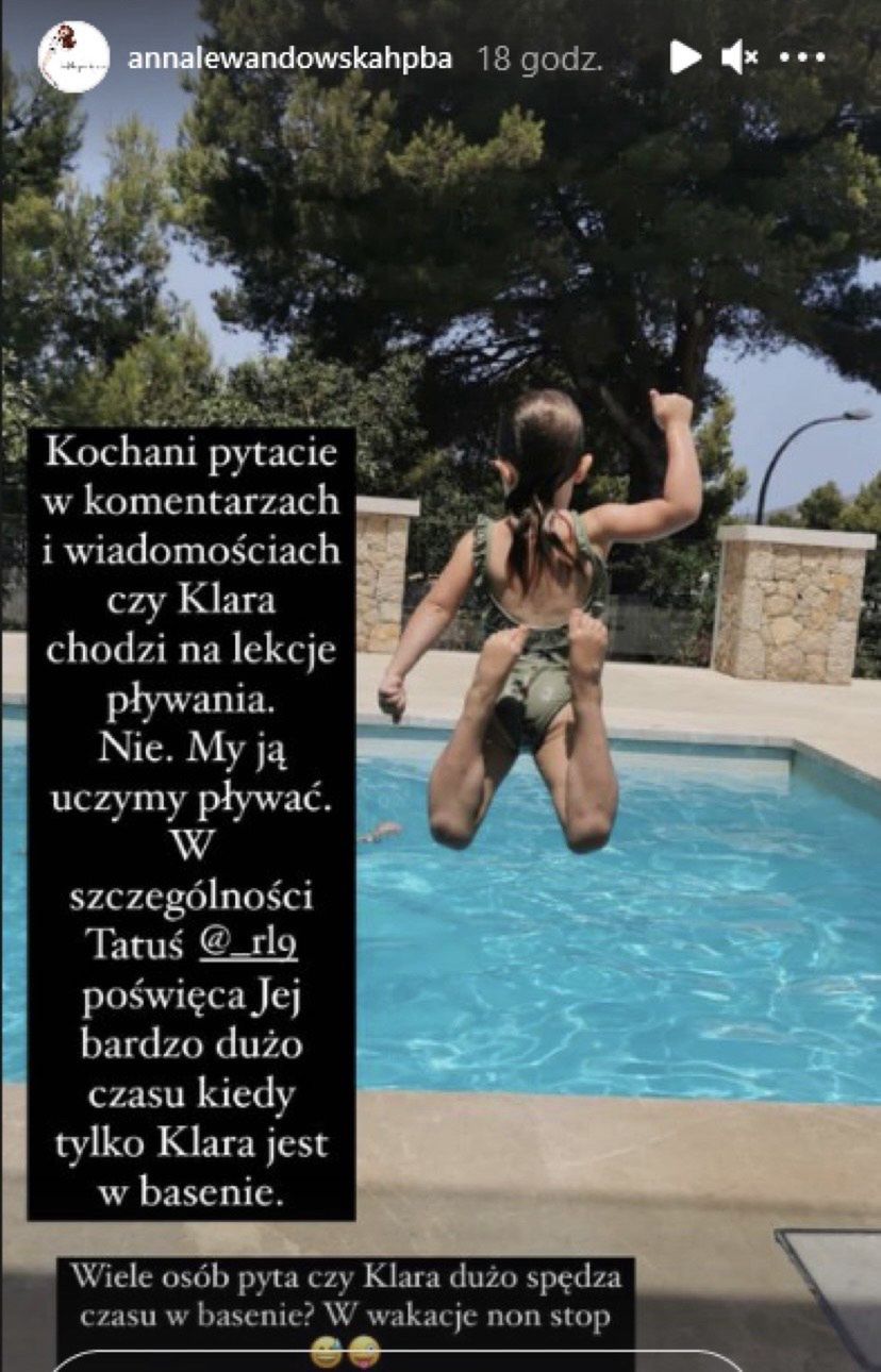 Dumna Anna Lewandowska prezentuje KOLEJNE (!) TALENTY 4-letniej KLARY