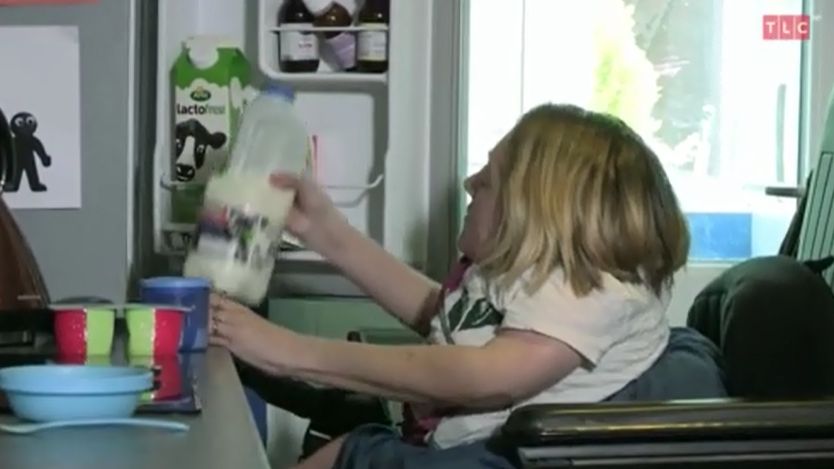 Marie jest mamą zdrowego chłopca pomimo niepełnosprawności 