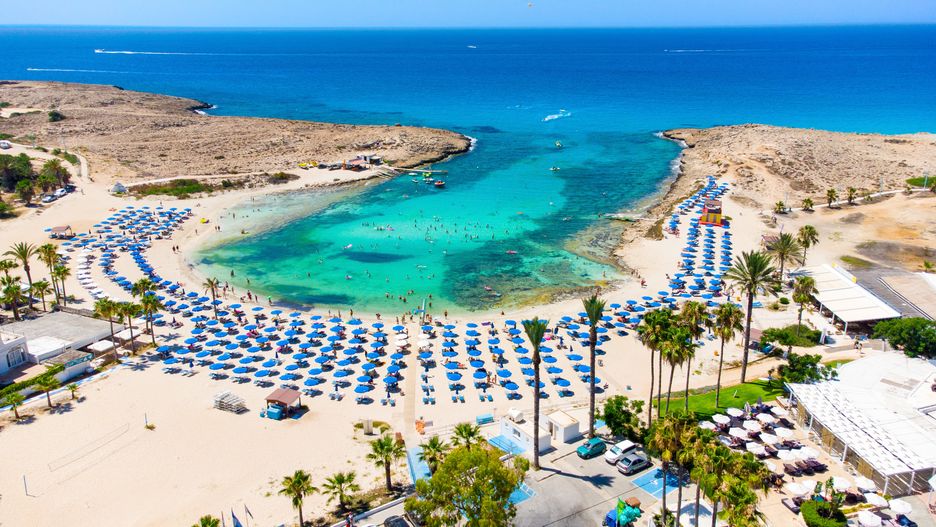 Plaża Vathia Gonia w kurorcie Ayia Napa