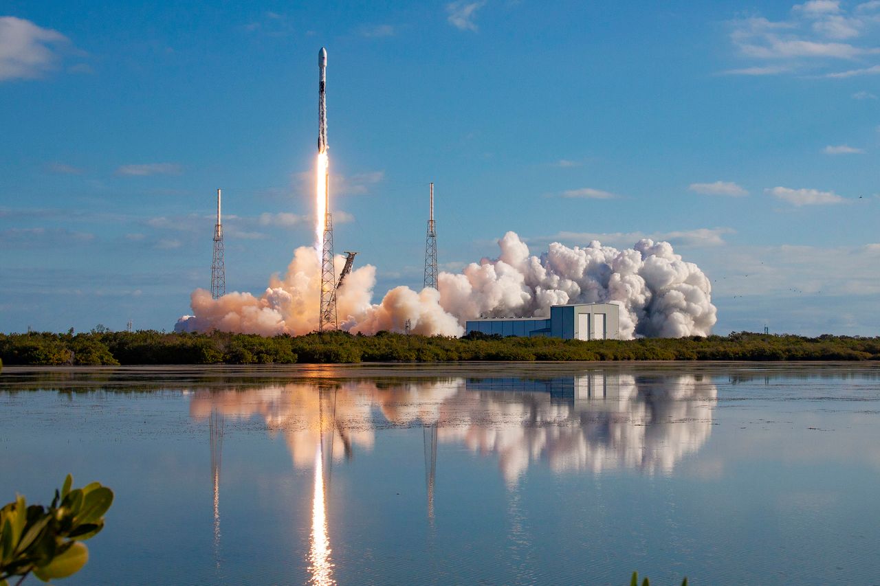SpaceX Elona Muska wystrzeliło kolejne 60 satelitów konstelacji Starlink