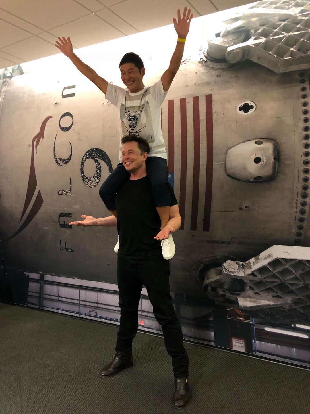 Kosmiczny turysta SpaceX i założyciel firmy