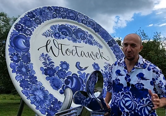 Pokazał, jak powstawał nowy symbol Włocławka. "Rozmiar robi ogromne wrażenie"