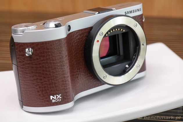 Samsung NX300 przód sensor