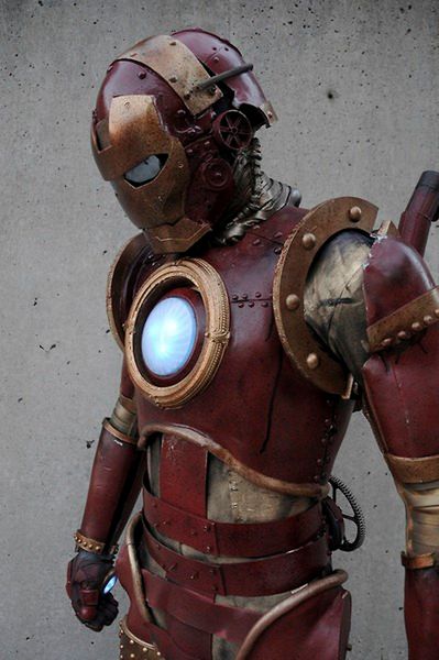 Jak wyglądałby steampunkowy Iron Man? 5