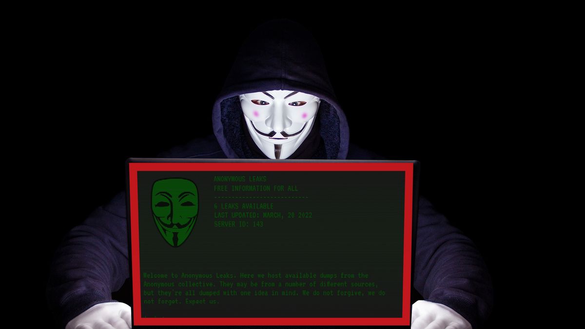 Anonymous stworzyli stronę internetową z przejętymi danymi.