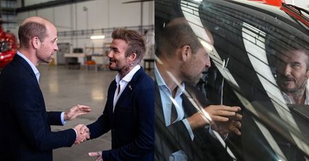 Książę William i David Beckham świętują wspólny sukces. Wiedzieliście, że się przyjaźnią?