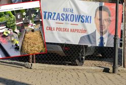 Powiesili plakaty z Trzaskowskim. Ktoś zniszczył groby ich bliskich