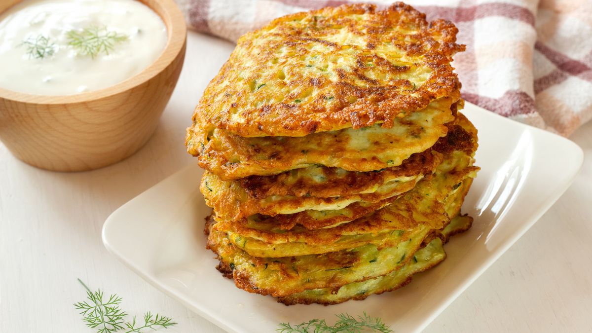 Placki ziemniaczane z dodatkiem cukinii