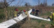 Awaryjne lądowanie szybowca. Pilot bez poważnych obrażeń