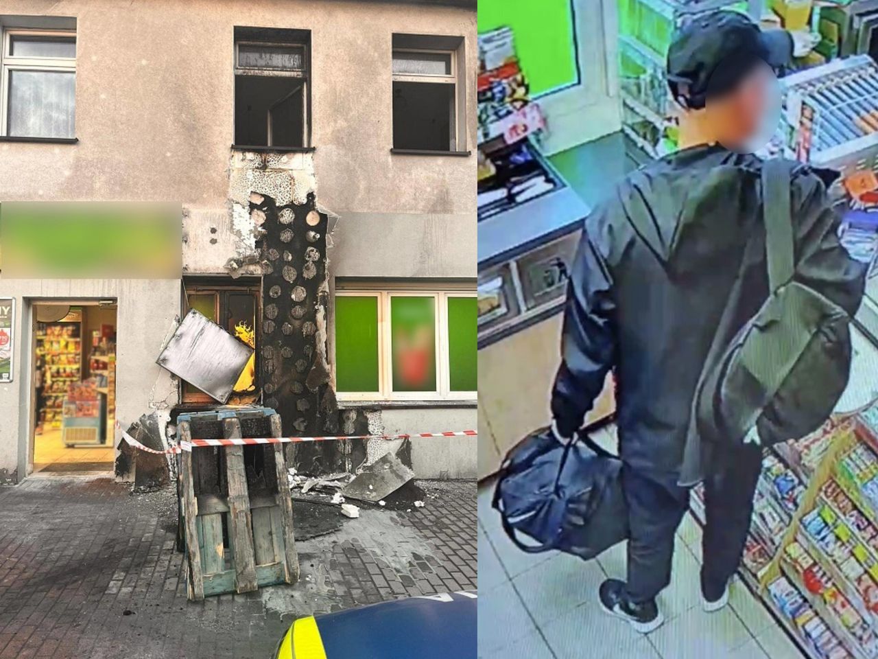 Podpalił "Żabkę", bo chciał się zemścić. Oto, co zrobił dzień wcześniej