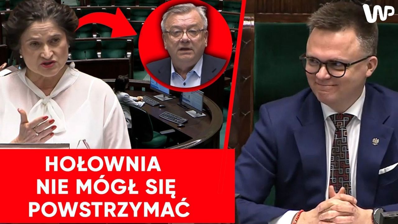 Sceny w Sejmie. Hołownia nie mógł się powstrzymać
