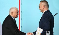 Kaczyński ogłasza: Porozumieliśmy się z Markiem Wochem