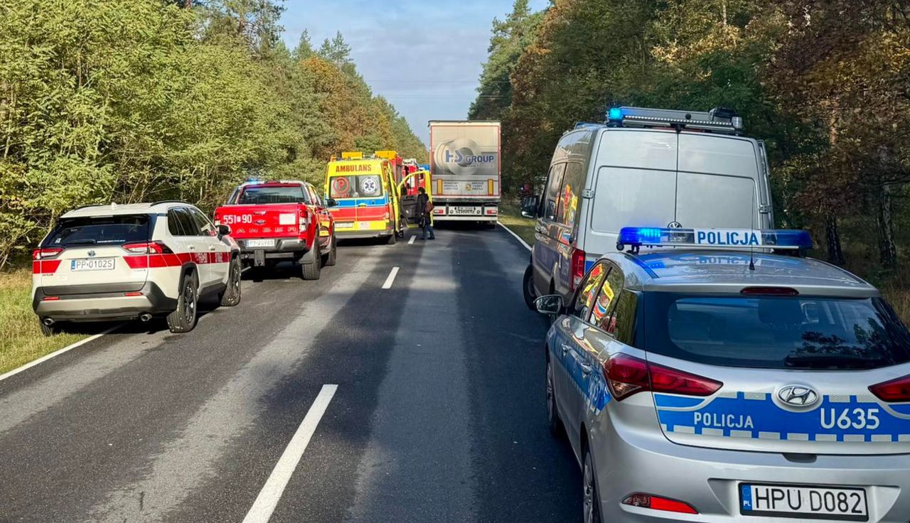 Cysterna zderzyła się z autobusem. W środku 41 uczniów