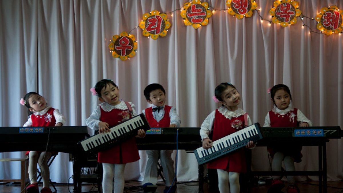 Dzieci z Korei Północnej 